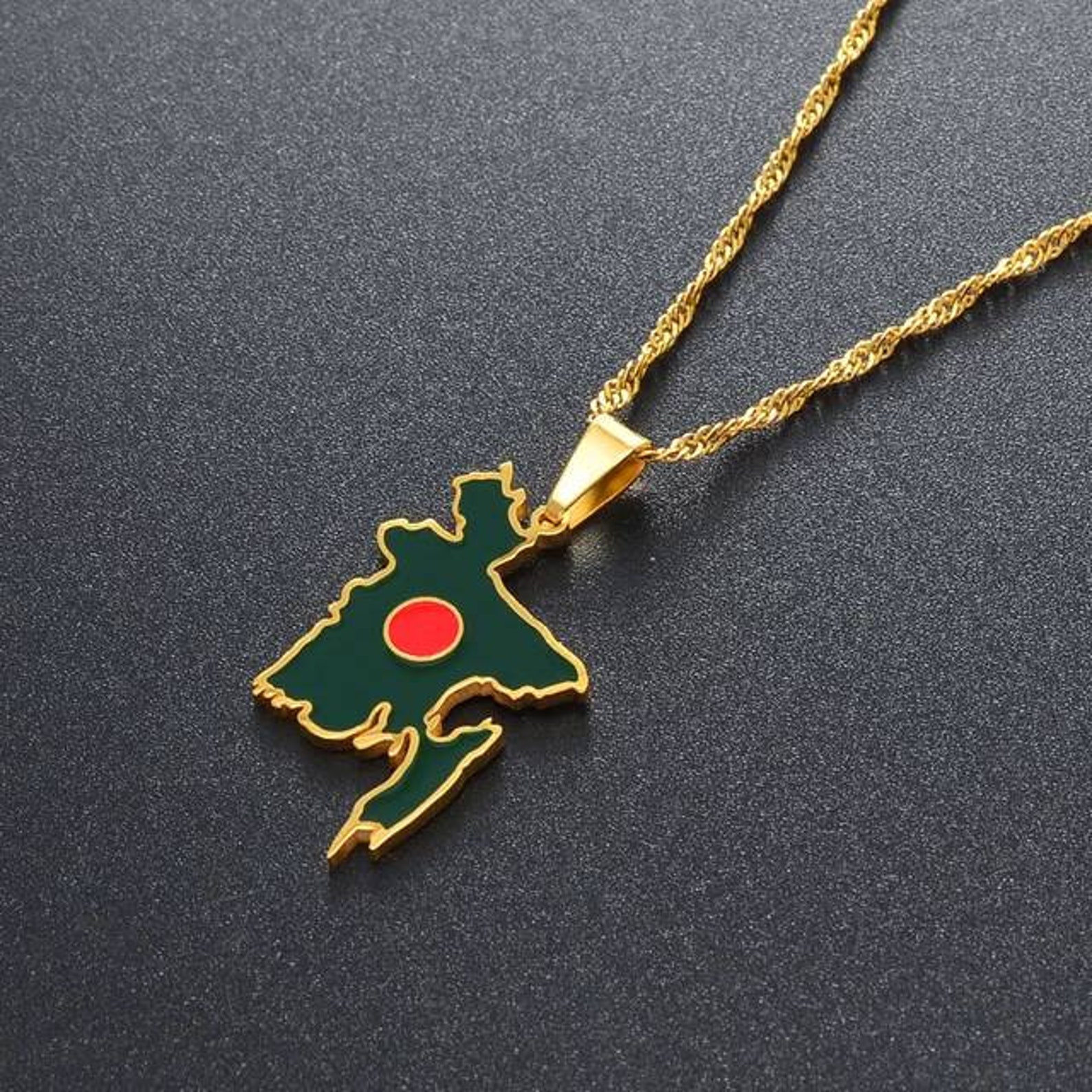 Bangladesh Pendant Necklace | Etsy