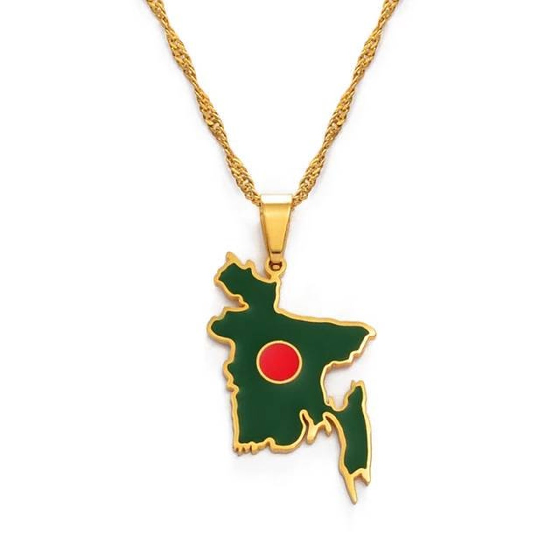 Bangladesh Pendant Necklace Etsy