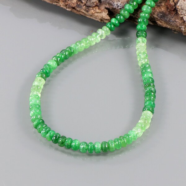 Tsavorite & Spinel Bolt Pendant Necklace main image 0
