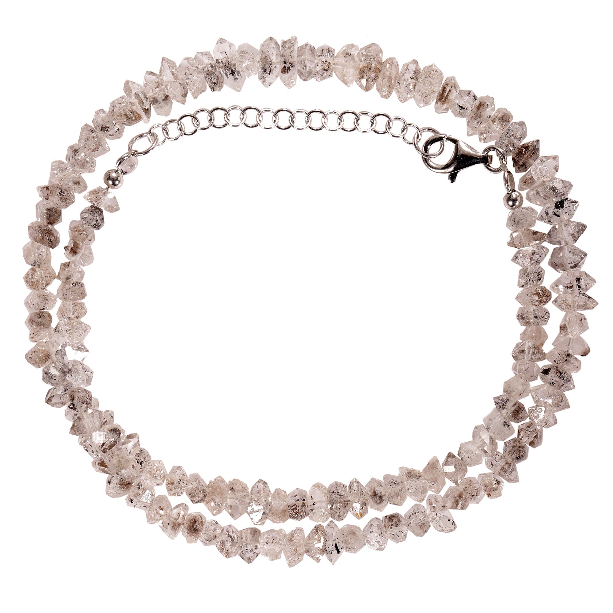 Herkimer Necklace Herkimer diamond necklace Herkimer quartz Etsy