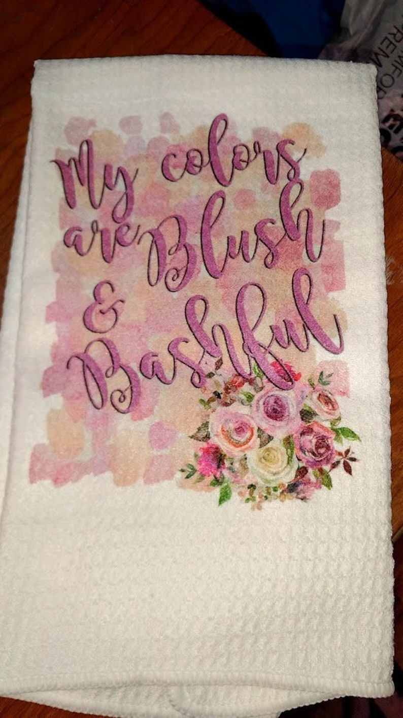 My Colors Are Blush and Bashful Steel Magnolias Inspired Etsy