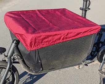 Muli cover, cargo bike, tarpaulin for basket made of Cordura, different colors, perfect fit, bike, really chic