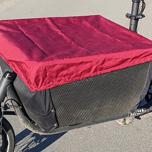 Muli Abdeckung, Lastenrad, Plane für Korb aus Cordura, verschiedene Farben, perfekter Sitz, Fahrrad, richtig schick