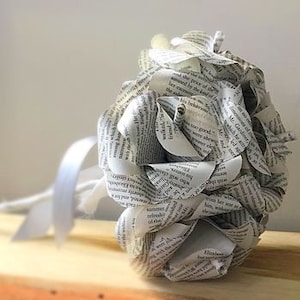 Literary Paper 1st Anniversary Rose Bouquet