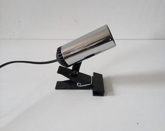 Targetti clamp-on spotlight / wall lamp - Italy - 1970