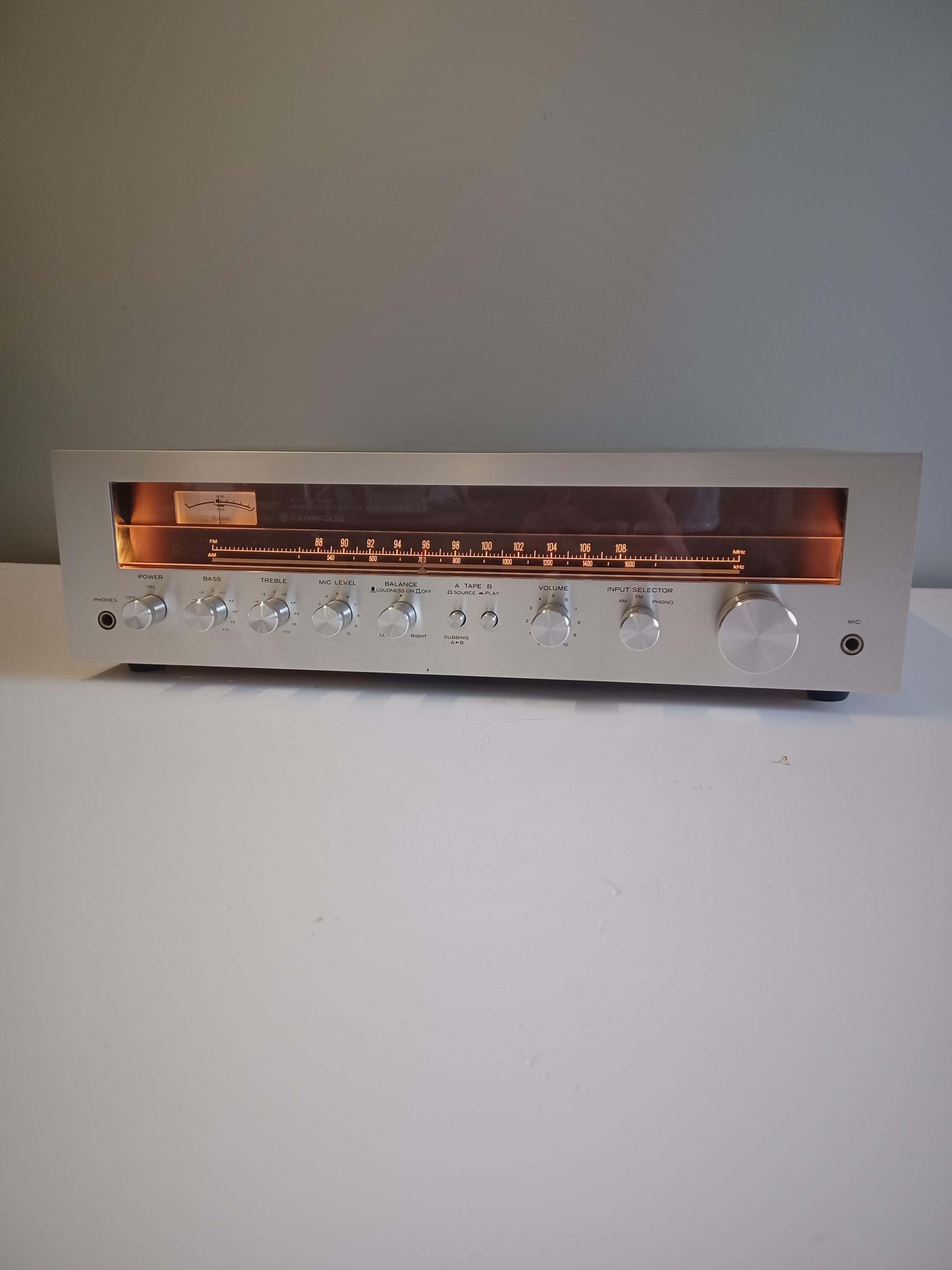 KENWOOD ステレオパワーアンプ　当時物 Kenwood stereo amplifier - Etsy 日本