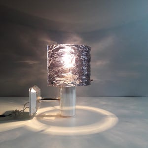 Vintage plexiglass wall light - 1970