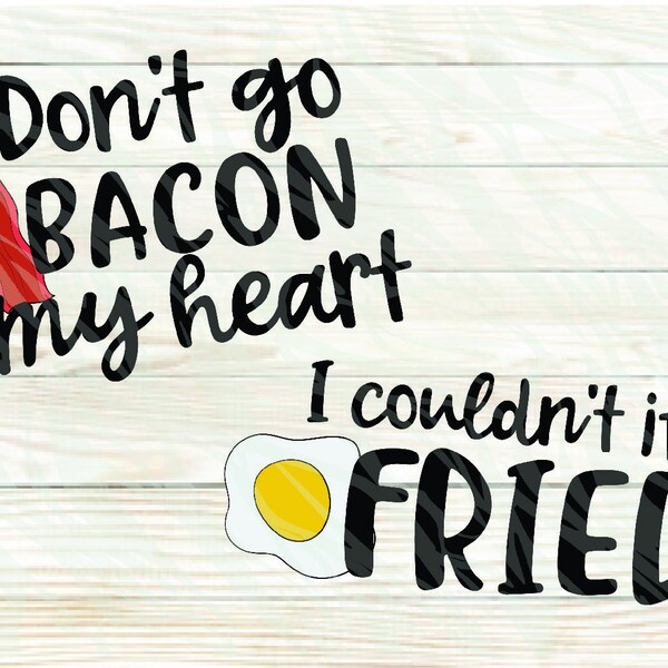 Bacon My Heart - Etsy