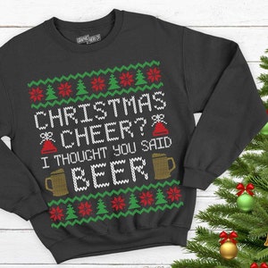 Allegria natalizia? Pensavo che tu avessi detto Birra Natale Stampabile, File PNG, PDF, Download Istantaneo, Sublimazione