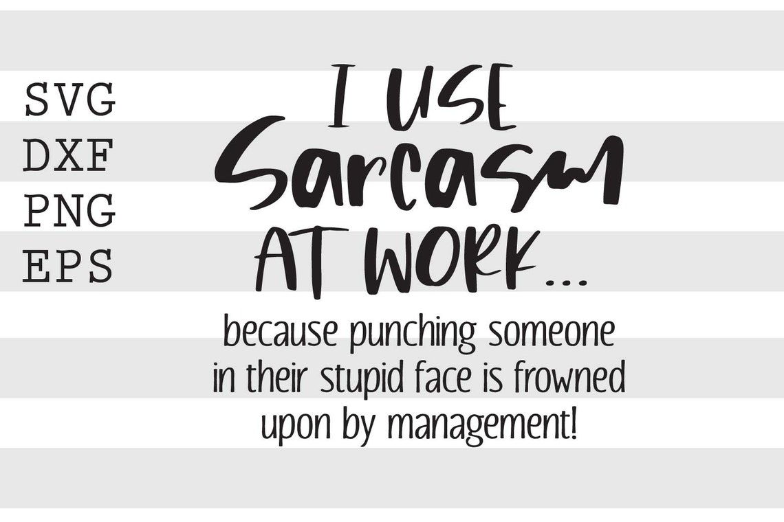 Tazza con scrta I Use Sarcasm at Work - FindTheDeal
