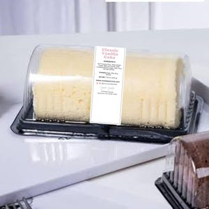 Mini Cake Label Printable, Tin Label Prints, Editable Canva Template ...