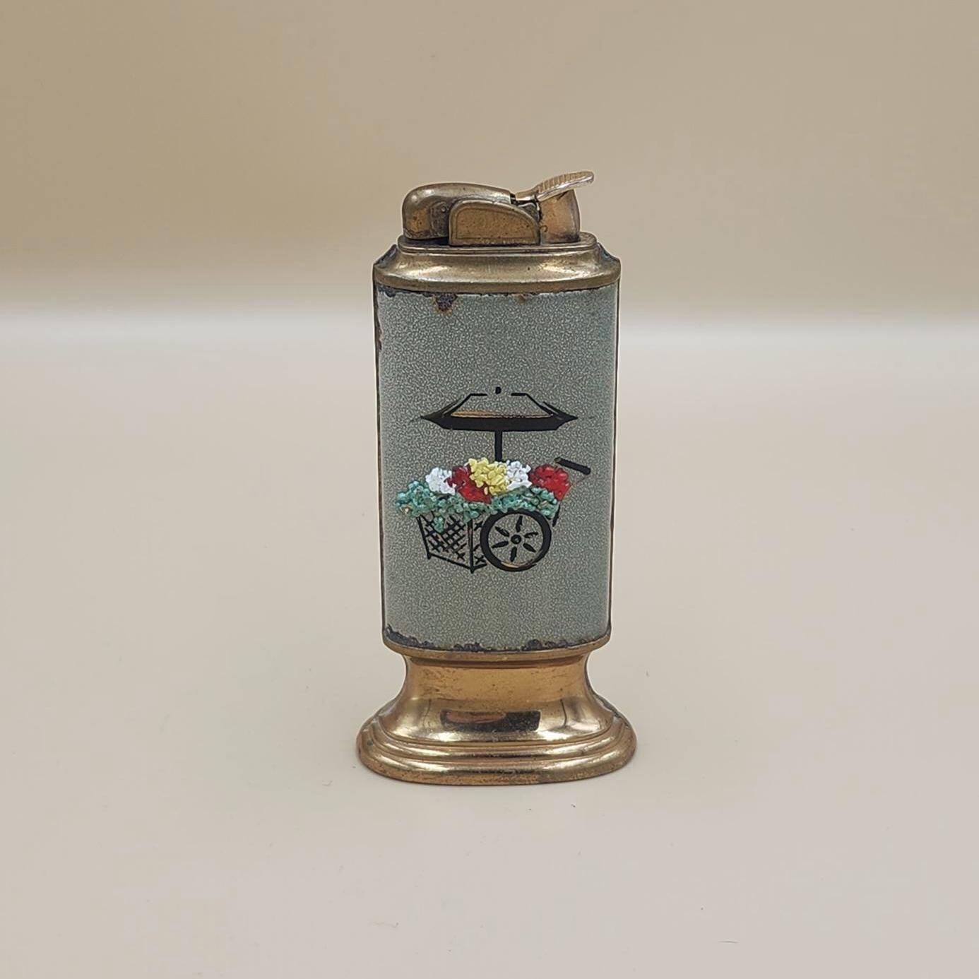 50年代 EVANS 卓上ライター ヴィンテージ 銀メッキ Evans Lighters - Etsy