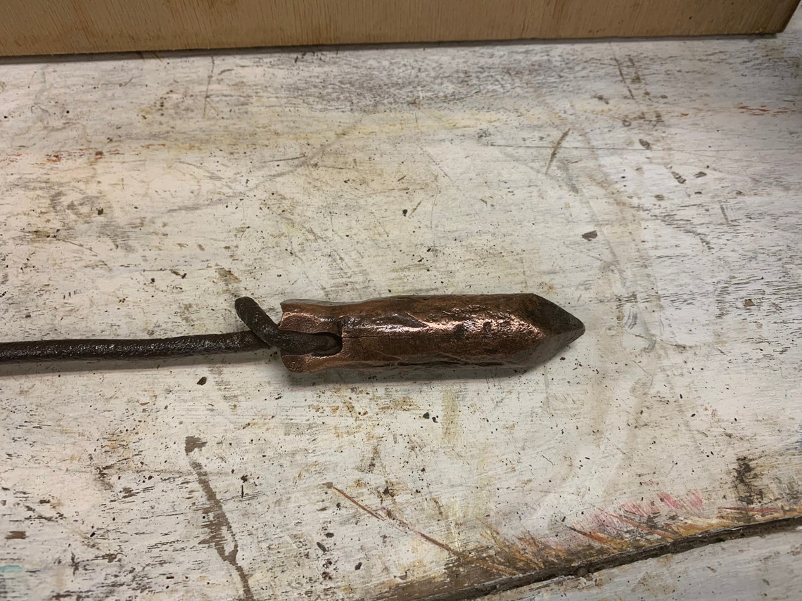 Antique Soldering Iron Soldering Iron Copper Head Hand Etsy