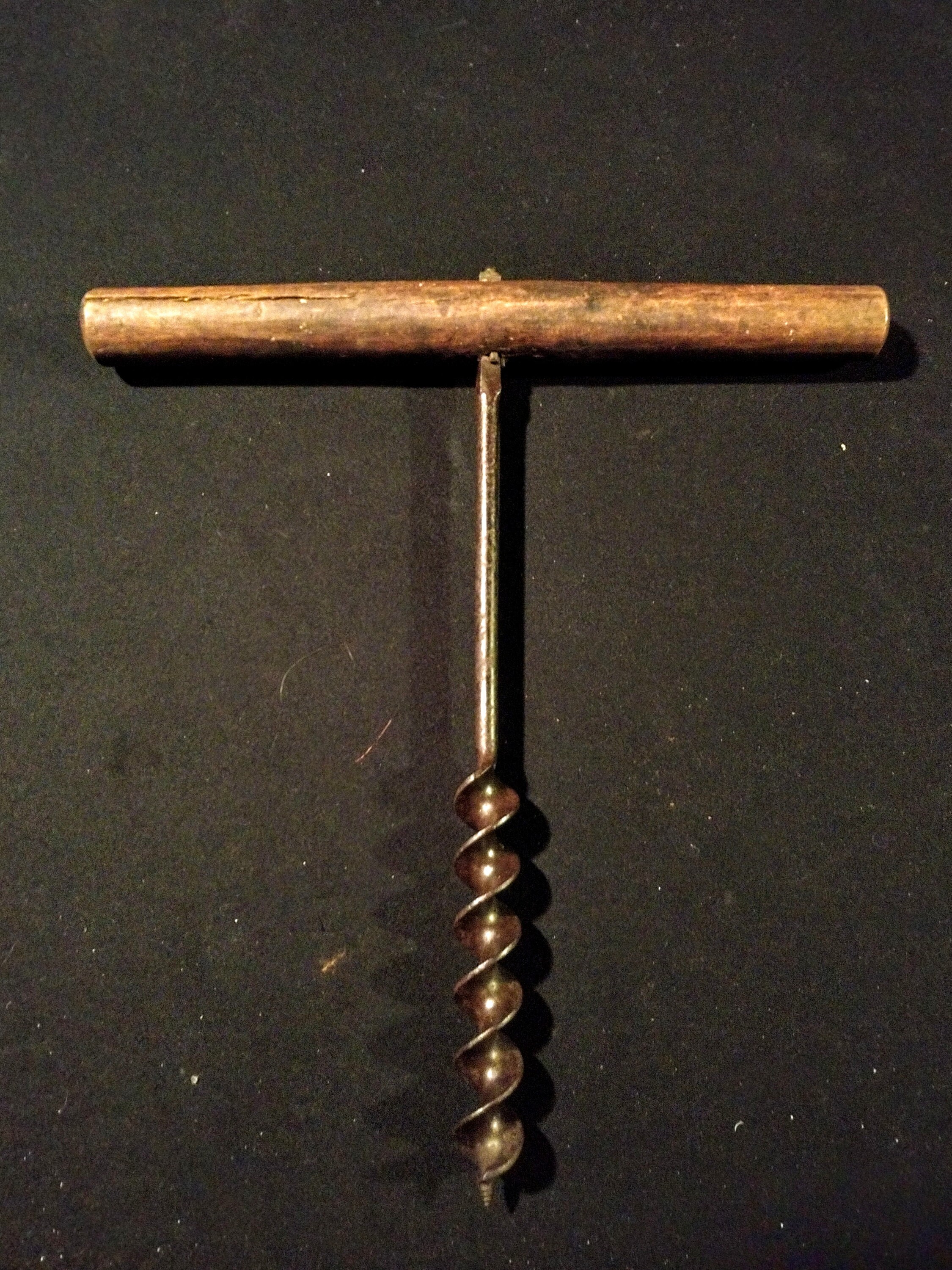 Antique 1 Auger Hand Drill. Primative tool from the Etsy