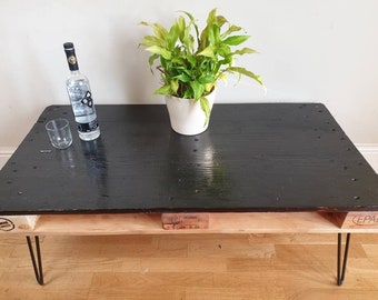 Characterful upcycled pallet coffee table