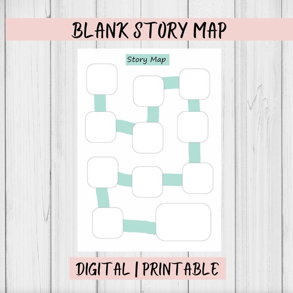 Story Map, For The  Classroom, Blank, Teachers, Educational Activity, Story Telling Board, Imaginative Storytelling For Children