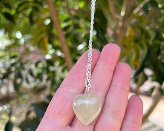 Jade Heart Pendant - Etsy Australia