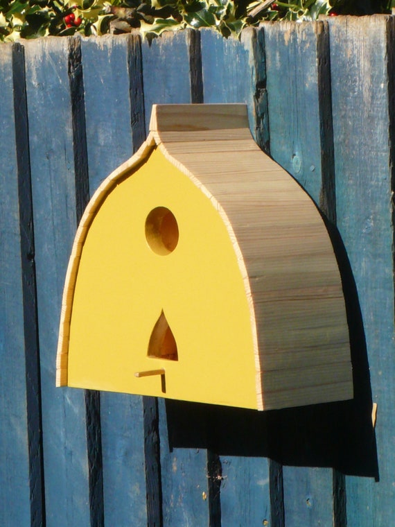 Unusual Bird Feeder Bird Hut Etsy