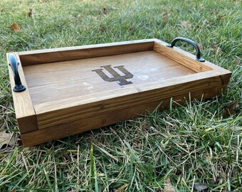 Bourbon Barrel Catchall Valet Tray