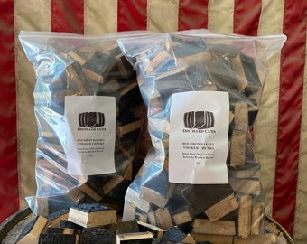 Authentic Kentucky Bourbon Barrel Smoker Chunks 15 lbs.
