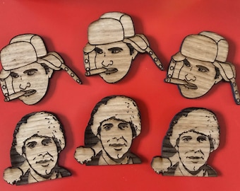 Christmas Vacation Cousin Eddie & Clark Griswold Set of 2 Magnets