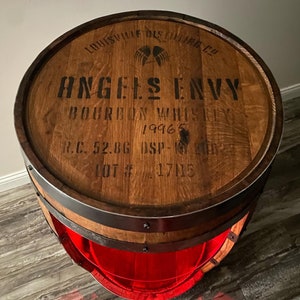 Bourbon Barrel Bar Cabinet     PICKUP ONLY