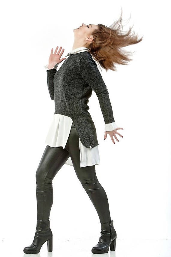 high low asymmetrical top