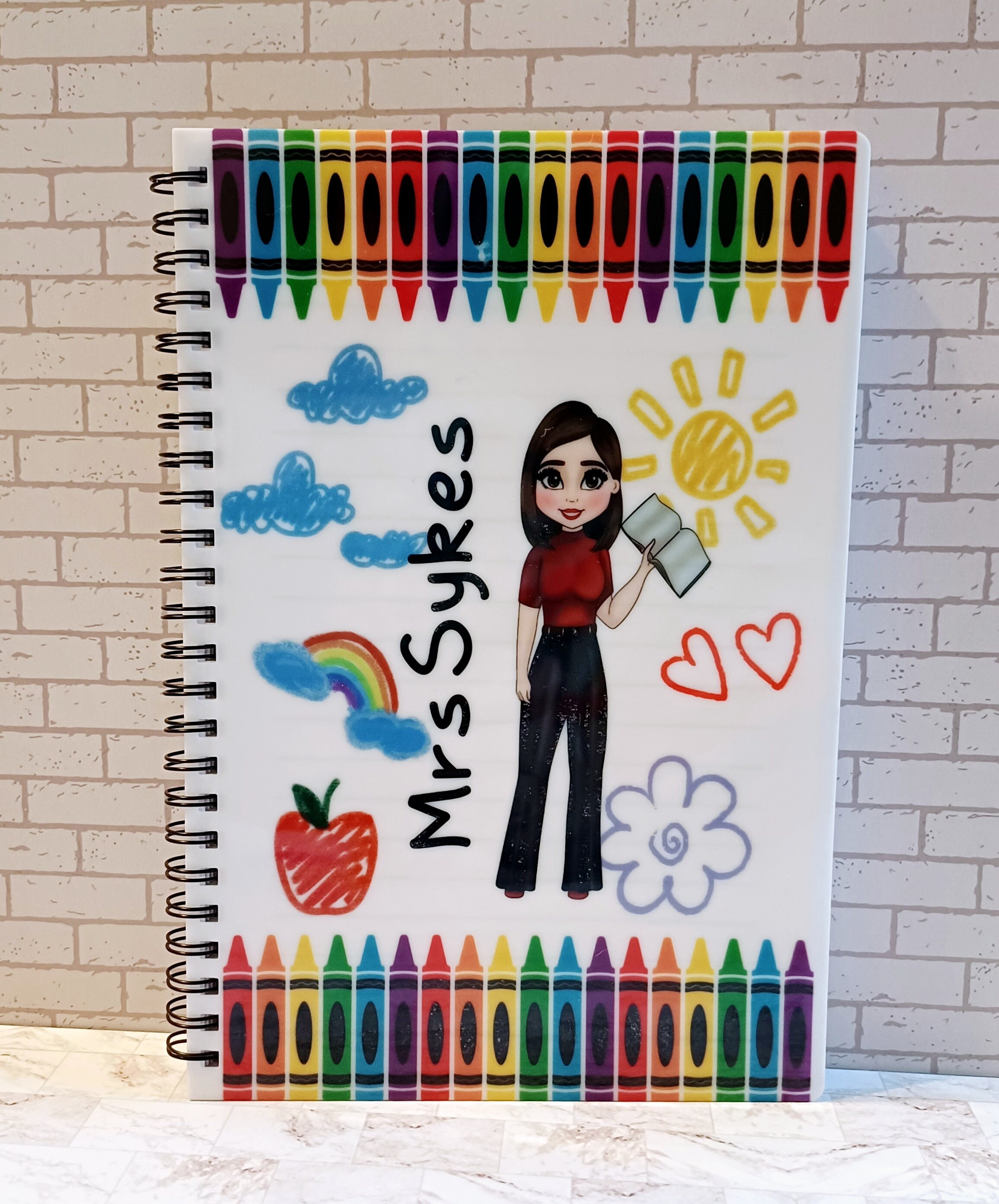 Fully personalised teacher end of school year gifts choose your gift from our photos mug notebook bookmark pen card  coaster chocolate bar
