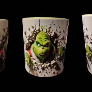 Do you have a Grinch in the house heres a fun mug for him