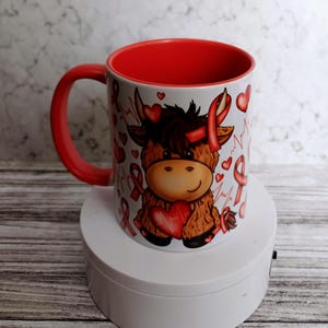 Heart Disease Awareness mug