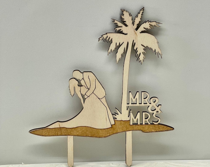 Beach Cake topper