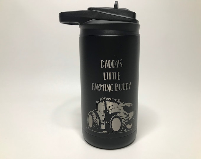 Custom Engraved 12 oz Sports Lid Kids Tumblers – First Coast Forge