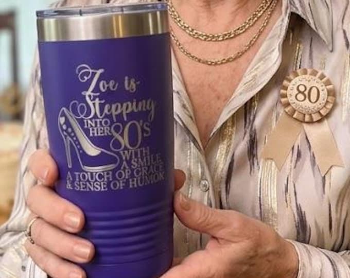 Stepping into her 80s