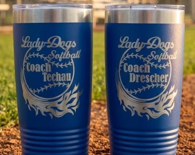 Softball Coach Tumbler