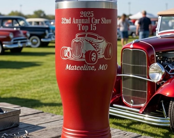 Custom Car show 20 oz tumblers