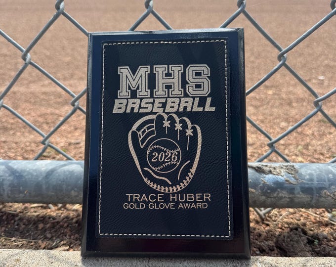 Custom Sports Plaque