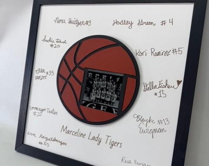 Autographed sports sign