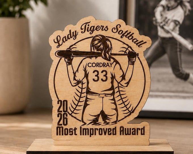 Custom Softball award