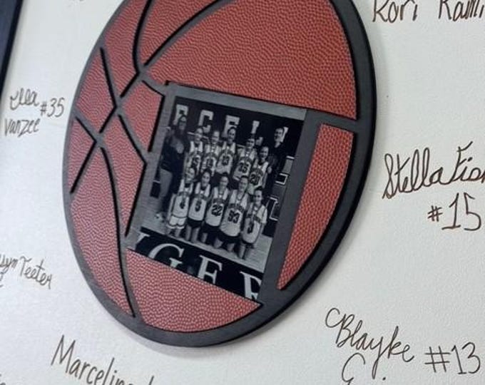 Autographed sports sign