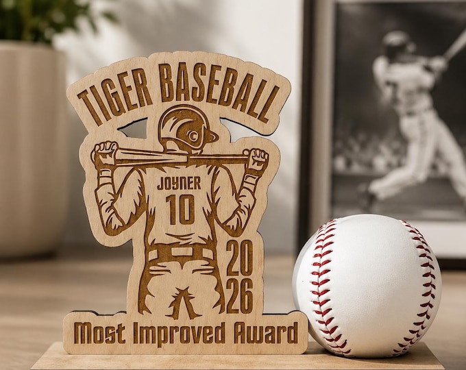 Custom Baseball award