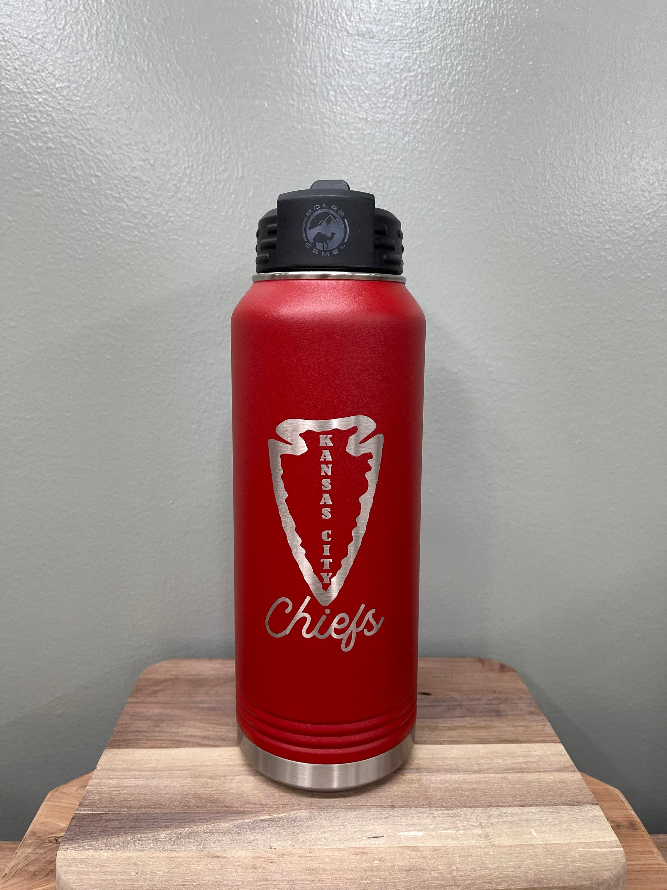 personalized double insulated 32 oz. water bottle