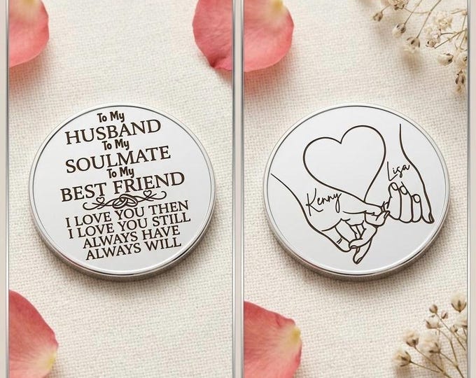 Pocket coin for husband