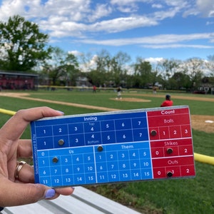Baseball/Softball magnetic Scoreboard