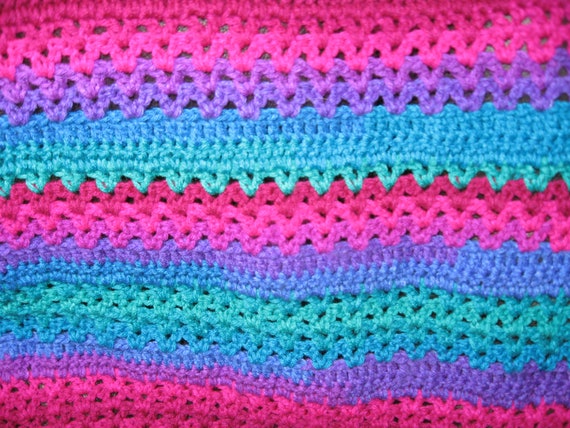 Couverture Pour Bebe A Rayures Brillantes Licorne Etsy Canada