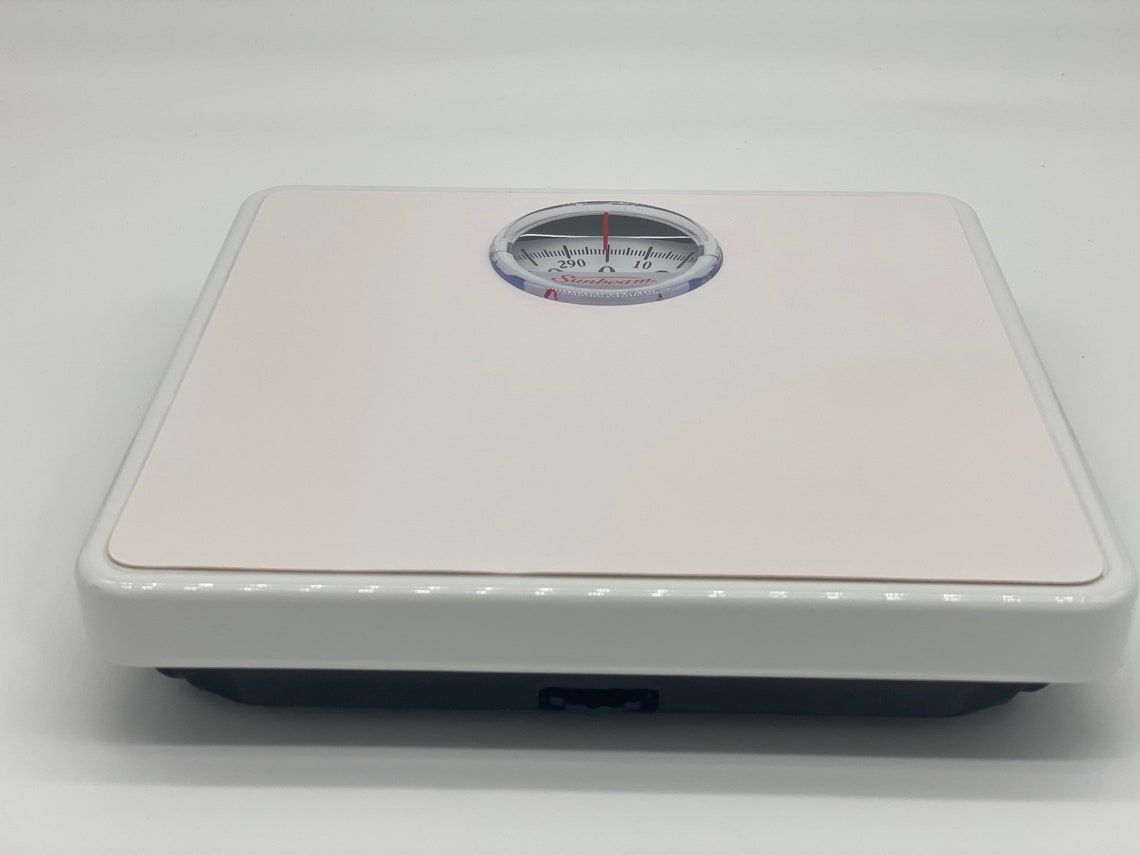 Sunbeam Dial Scale Bathroom Scale Etsy