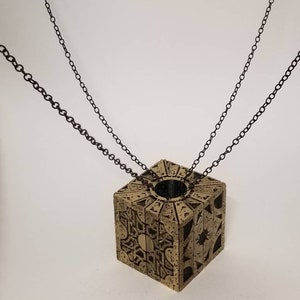 Hellraiser Puzzle Box Lament Functional Configuration Pinhead Chatterer Puzzle box w/ Chains