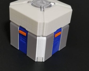 Overwatch Loot Crate | Overwatch Loot Chest| Loot Box | Overwatch Toy Box | Box Loot | Overwatch Prop | Overwatch Jewelry Box | Mystery Box