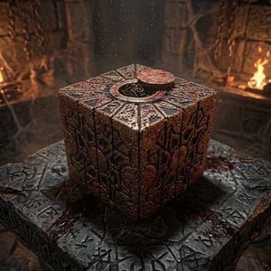Hellraiser Puzzle Box Lament Functional Configuration Pinhead Chatterer