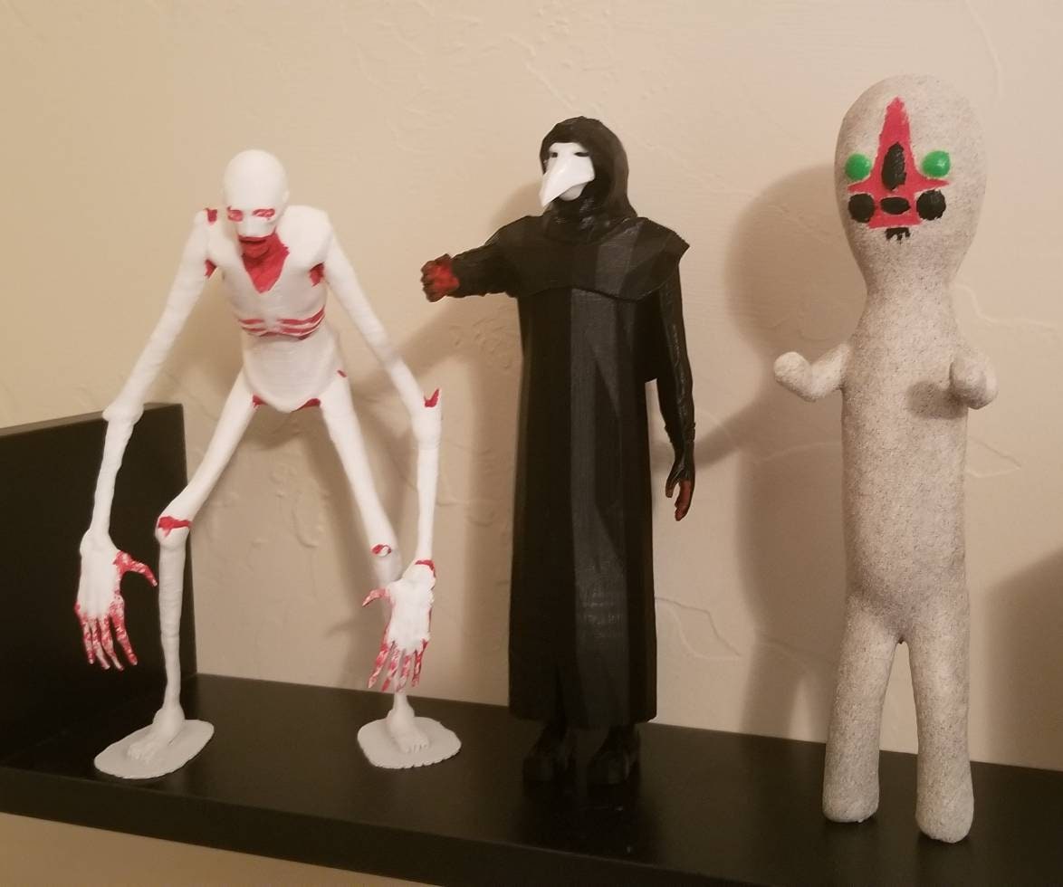 SCP-096 Shy Guy Figurine SCP Foundation Gamer Gift Video 