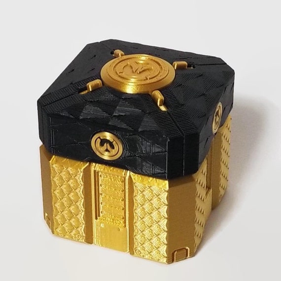 Overwatch Loot Crate Overwatch Loot Chest Loot Box Overwatch Toy Box Box Loot Overwatch Prop Overwatch Jewelry Box Mystery Box Etsy UK